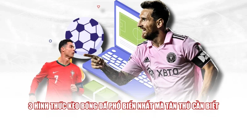 3 hình thức kèo bóng đá phổ biến nhất mà tân thủ cần biết